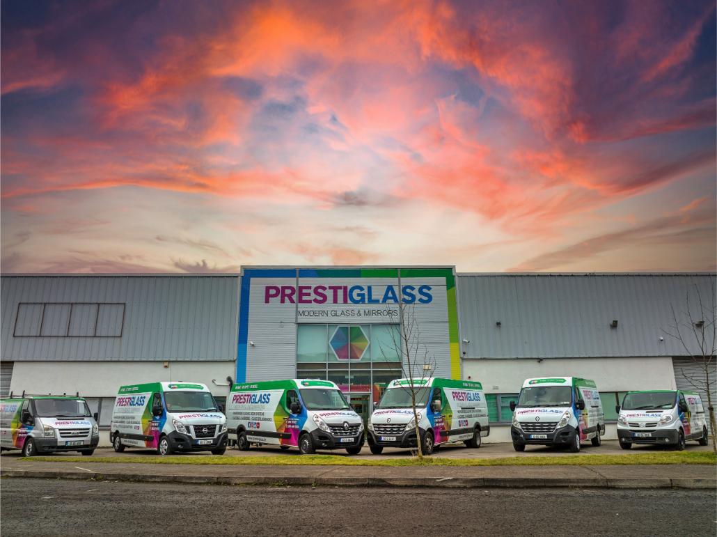 Mayo Ireland Prestiglass Showroom Office Factory