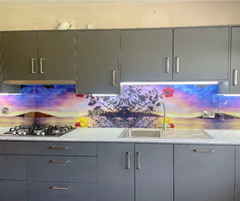 Landscape Colorful Printed